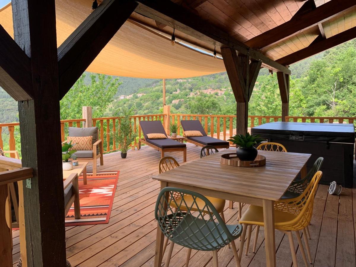 Domaine De Chalveches Hotel Spa 4* Faugeres  Bagian luar foto