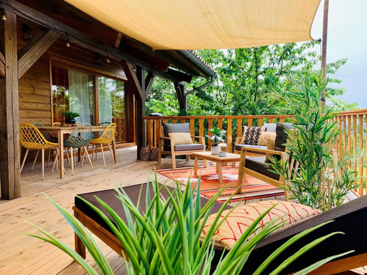 Domaine De Chalveches Hotel Spa 4* Faugeres  Bagian luar foto