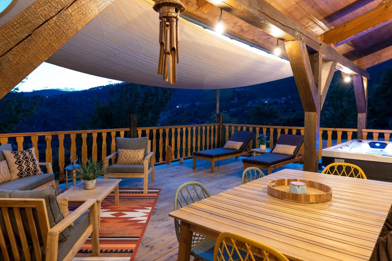 Domaine De Chalveches Hotel Spa 4* Faugeres  Bagian luar foto