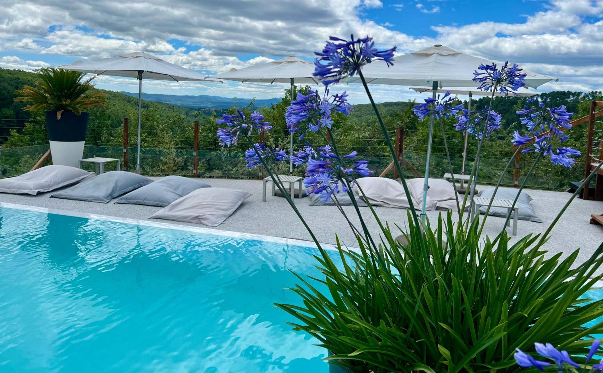 Domaine De Chalveches Hotel Spa 4* Faugeres  Bagian luar foto