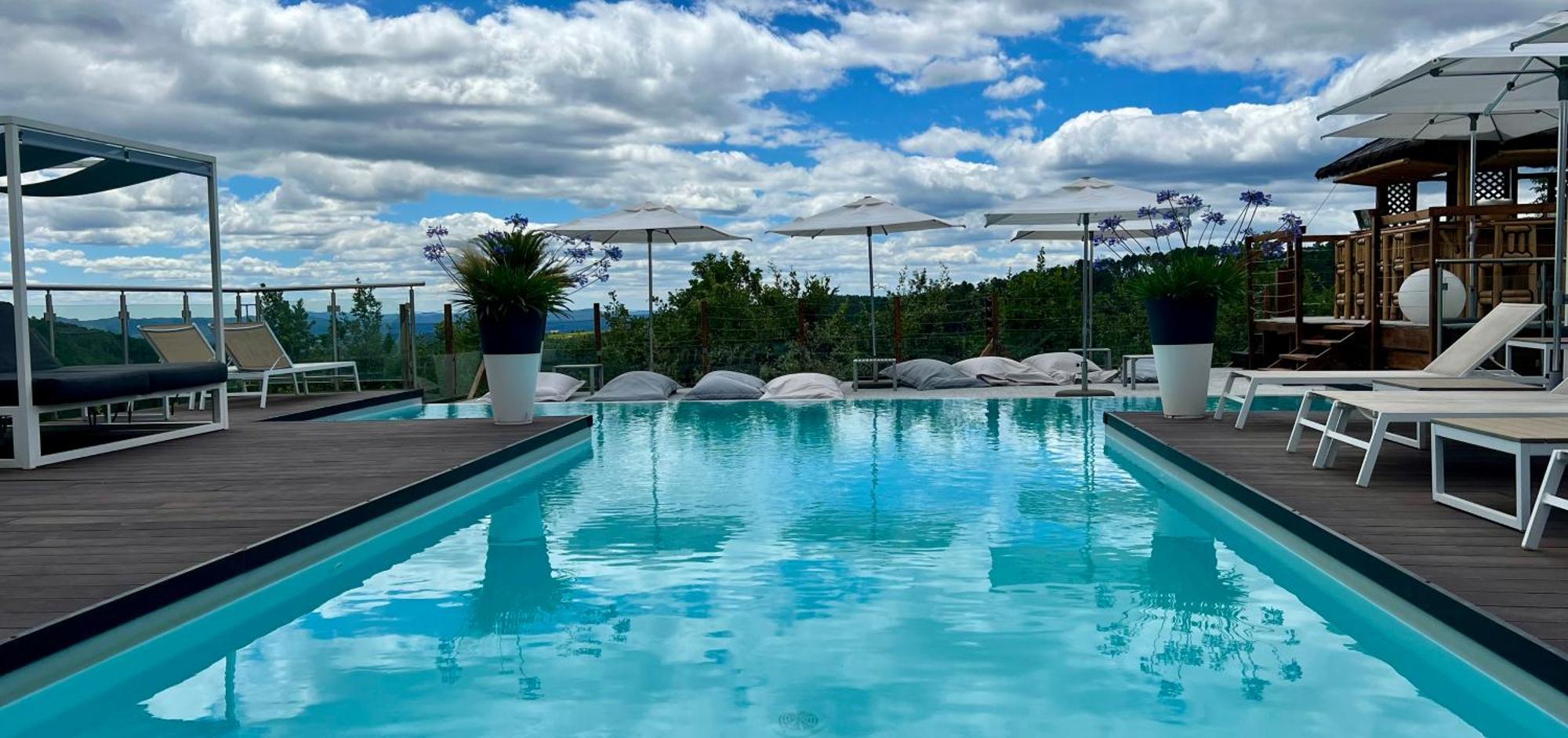 Domaine De Chalveches Hotel Spa 4* Faugeres  Bagian luar foto